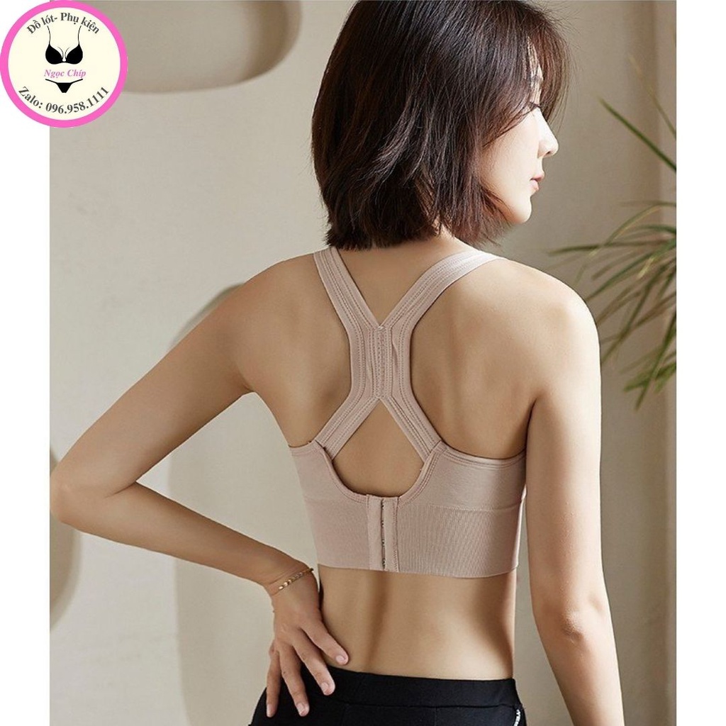 Áo lót nữ, áo bra tập Gym Yoga cao cấp nâng ngực không gọng  3 móc cài  AL01