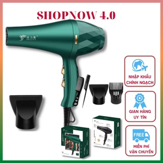 Máy sấy tóc deliya phiên bản mới hót nhất 2021 combo kèm theo 5 phụ kiện - máy sấy tóc mặt nhám deliya-2300