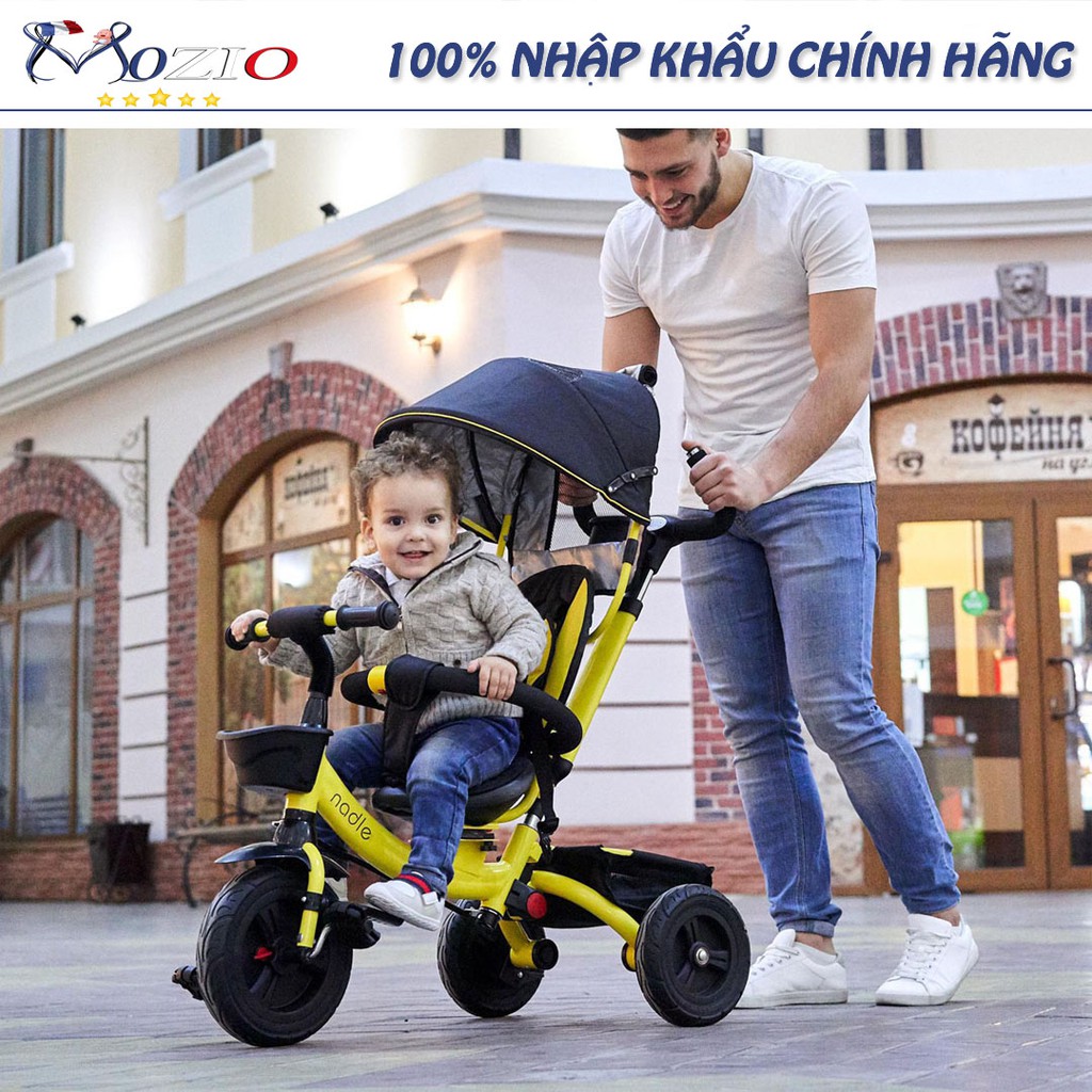 Xe trẻ em   xe đẩy đa năng Nadle có mái che Mozio store