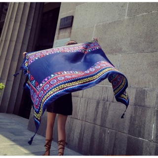 Khăn choàng boho đi biển xinh xắn nổi bật hàng loại 1 sắc nét