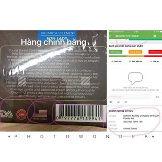 Kem Nở Ngực Young Care Mỹ