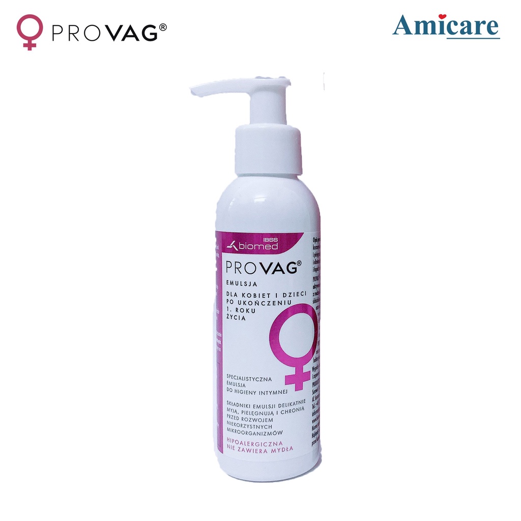 ✅ Provag Dung Dịch Vệ Sinh Giảm Viêm Phụ Khoa Emulsion 150ml