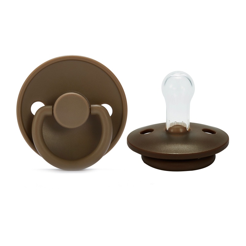 Núm Ti Giả Bằng Silicone An Toàn Dành Cho Trẻ 6-18 Tháng Tuổi