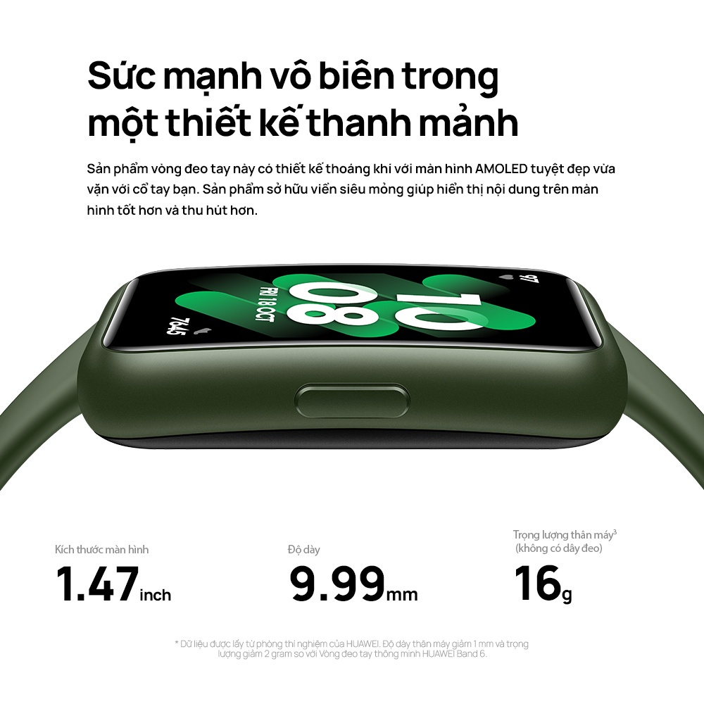 Đồng hồ thông minh HUAWEI Band 7, Huawei Band 8