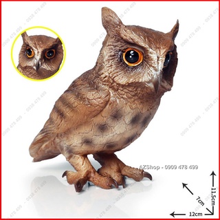 Mô Hình Cú Mèo Vẽ Mỹ Thuật - Động Vật Size Trung  - 7670.6