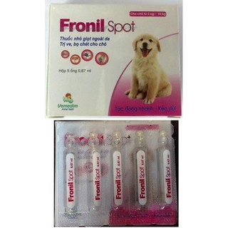 Thuốc Nhỏ Trị Ve Ghẻ Rận Cho Chó Mèo - Fronil Spot