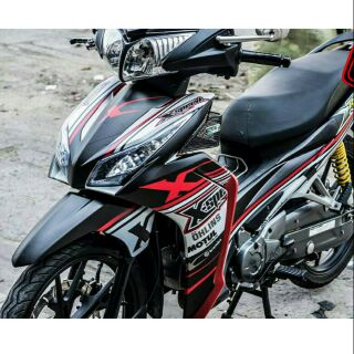 Tem trùm wave RsX đỏ đen