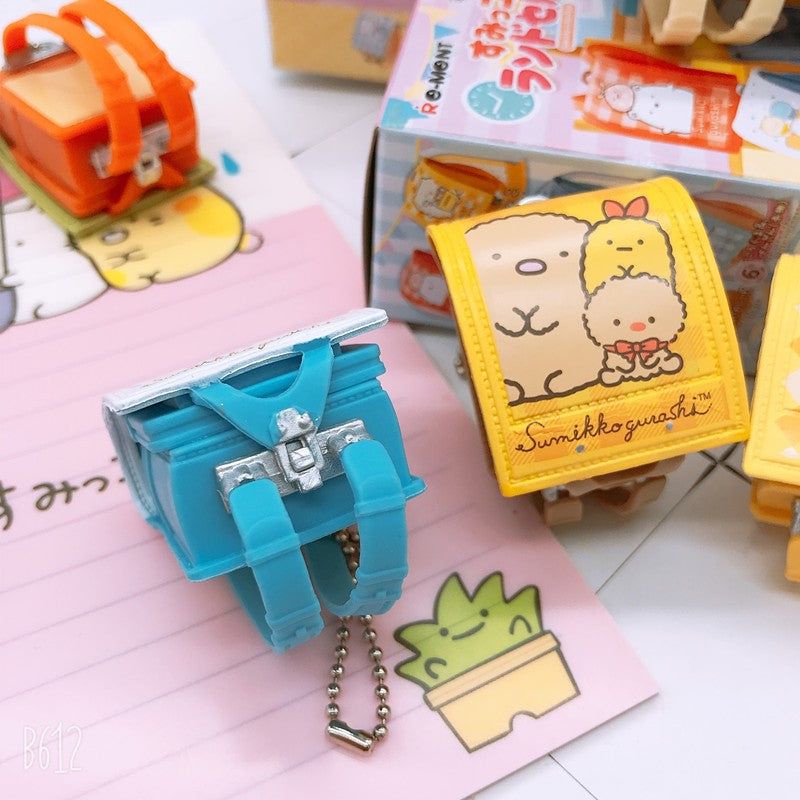 Mô hình Blindbox Móc khoá balo Sumikko Schoolbag đáng yêu
