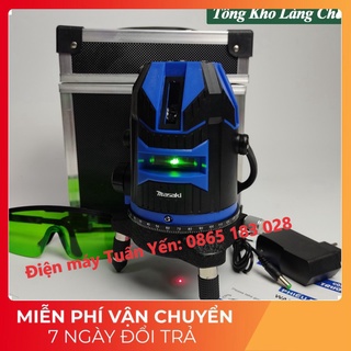 Máy Cân Mực Bắn Cốt Laser Tia Xanh Masaki - MSK111 - Máy Cân Bằng Laser Tặng Kèm Chân Đế 1m2