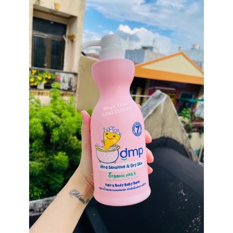Tắm gội trẻ em DMP Organic PH5.5