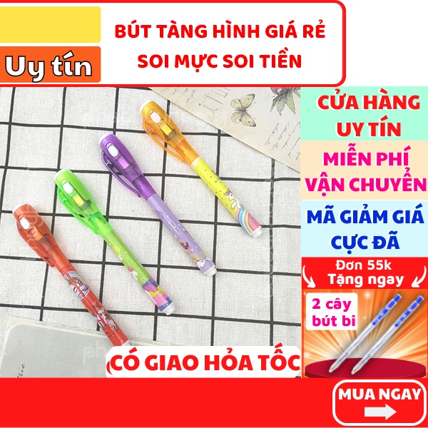 Bút tàng hình✅ FREESHIP 🚛 Có video thật 🎥Bút tàng hình giá rẻ độc đáo soi mực,soi tiền - Phát Huy Hoàng
