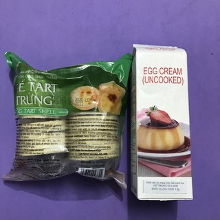 [Hỏa tốc Hà Nội với Nowship/grap 1h] Combo đế tart trứng và kem trứng loại ngon