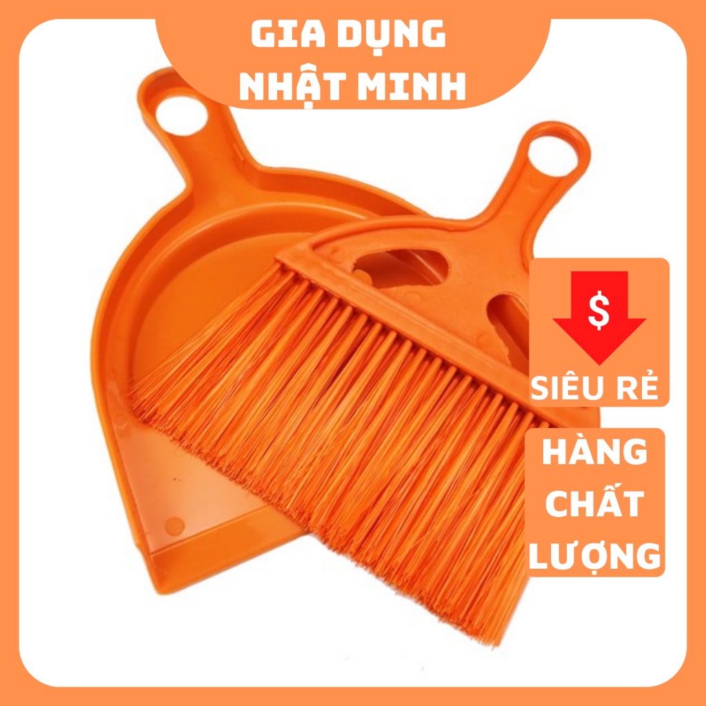 Bộ Chổi Và Xẻng Quét Dọn Văn Phòng, Quét Bàn Thờ, chổi quét bàn thờ, chổi quét văn phòng