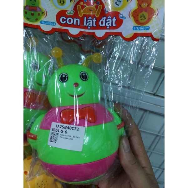 Con Lật Đật Hình Gấu Có Nhạc Đèn - Có Sẵn Pin | 6002