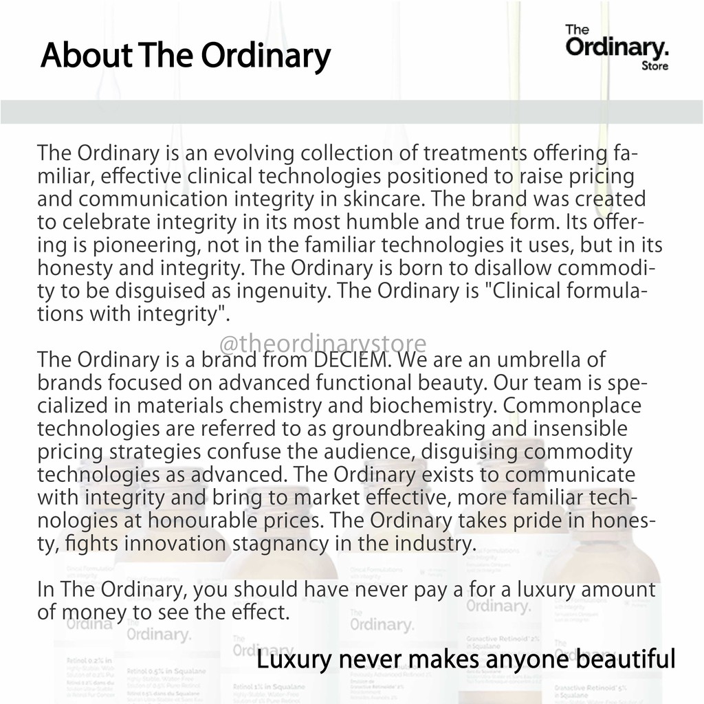 The Ordinary Tinh chất - Điểm sáng Chống lão hóa - The Ordinary Ascorbic Acid 8% + Alpha Arbutin 2% 30ml  - ChíNh ThứC