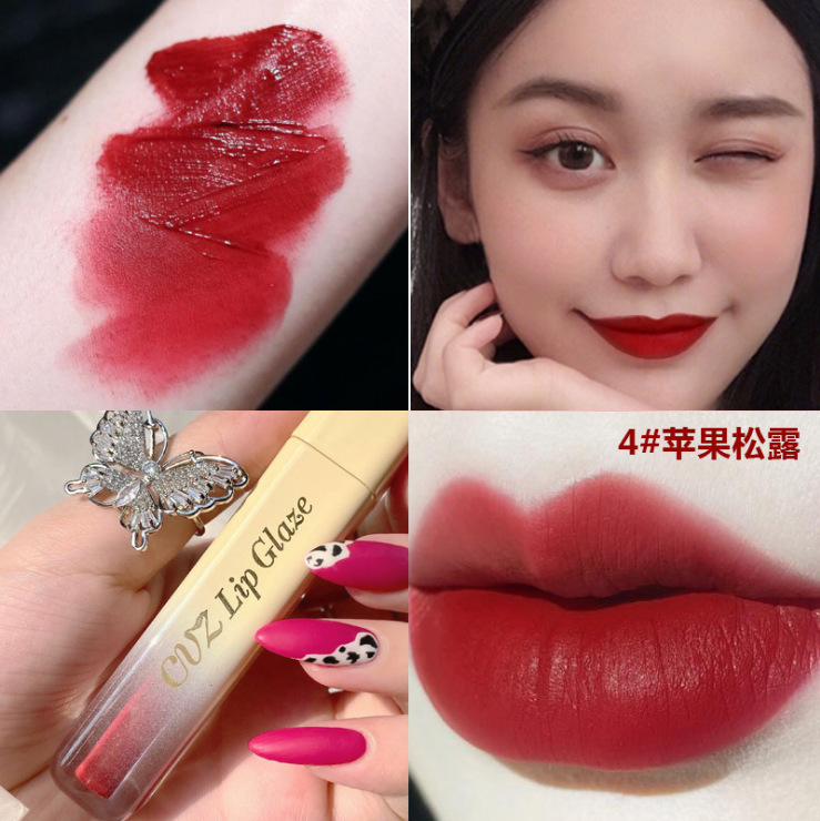 Son môi Cvz mượt như nhung không dính cốc giữ ẩm | BigBuy360 - bigbuy360.vn