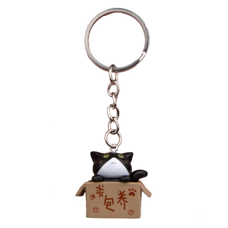 Móc Khóa Hình Mèo Hoạt Hình Dễ Thương Thời Trang