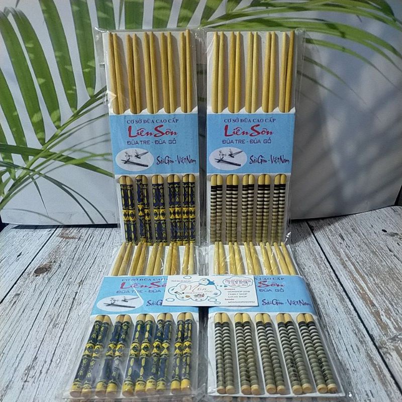 Đũa Tre Hoa Văn Liên Sơn Cao Cấp