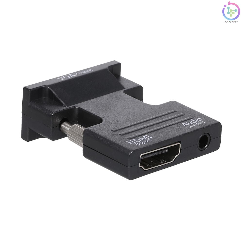 Đầu Chuyển Đổi Hd Cái Sang Vga Hỗ Trợ Hd 1080p Cho Màn Hình Máy Chiếu Tv / Pc / Laptop