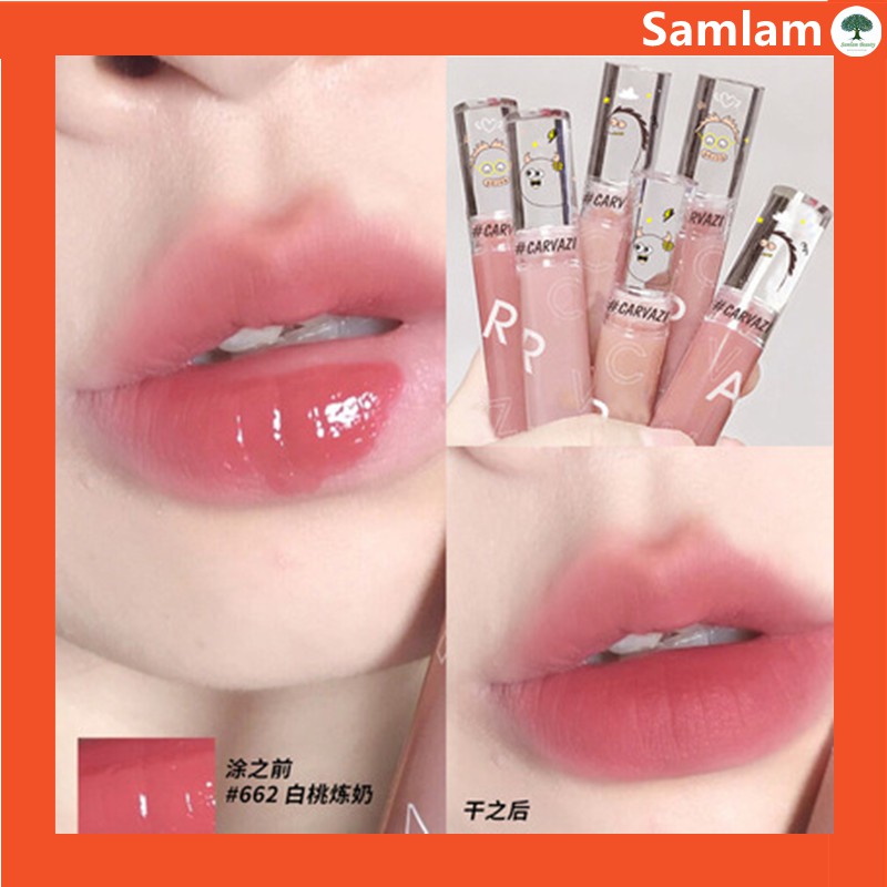 [Hàng mới về] Son kem lì Carvazi dưỡng ẩm môi 6 màu sắc tùy chọn chất lượng cao | BigBuy360 - bigbuy360.vn