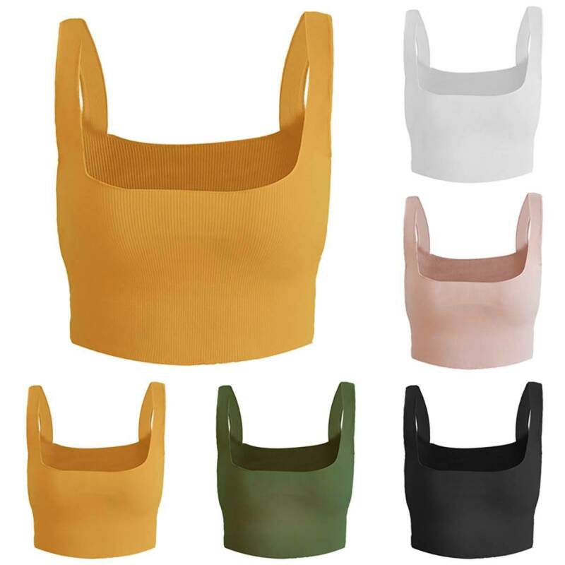 Áo Croptop Sát Nách Thời Trang Mùa Hè Cho Phái Nữ