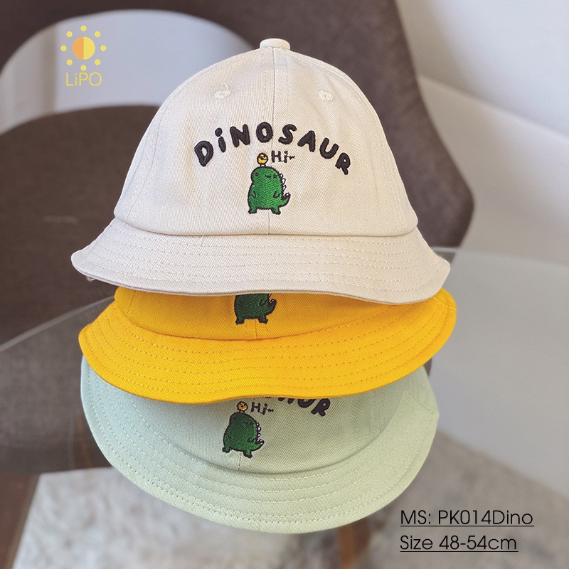 MŨ TRÒN DINOSAUR MỀM CHO BÉ