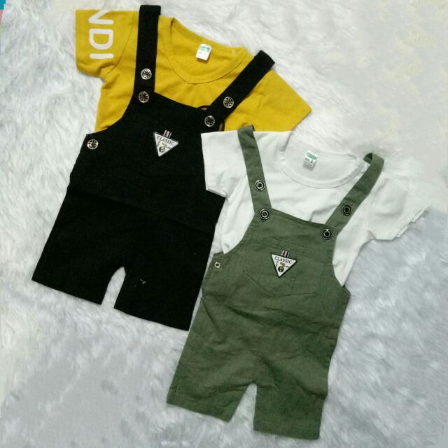 Combo yếm + áo thun cho bé từ 6kg (ib/ghi chú màu áo)