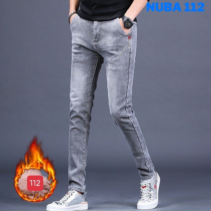Quần jean nam cao cấp đẹp giá rẻ quần bò nuba 112 | BigBuy360 - bigbuy360.vn
