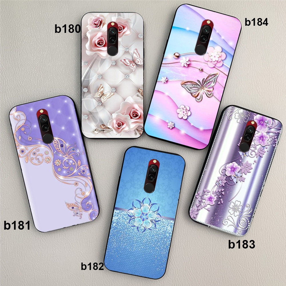 Ốp lưng điện thoại xiaomi redmi 8 in hình phong cách nữ sang chảnh