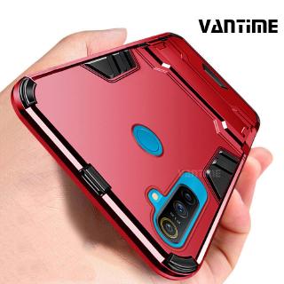 Ốp điện thoại cứng chống sốc có chân đế cho Realme C3