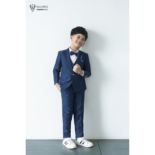 Vest trẻ em màu xanh cổ vịt