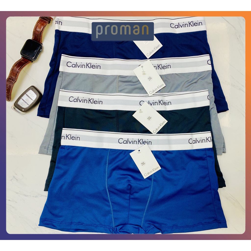 Quần Sịp Đùi Nam Thông hơi Boxer Nam made in Việt Nam cotton 95% Thông hơi - PROMAN