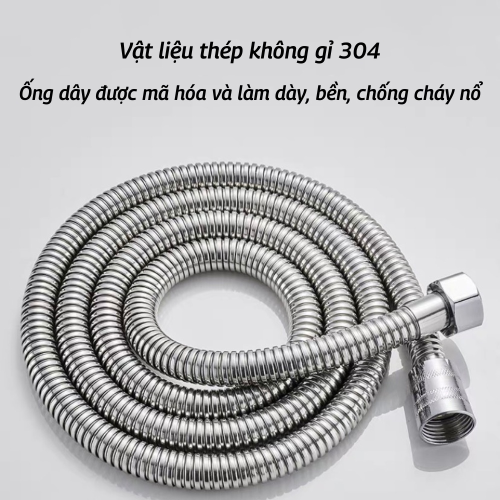 Vòi Hoa Sen Vòi Sen Tăng Áp Lực Nước Mạnh Inox Không Gỉ Cao Cấp ATILA SHOP