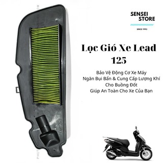 Lọc Gió Xe Máy LEAD 125 Hàng Loại 1 Sensei-Store