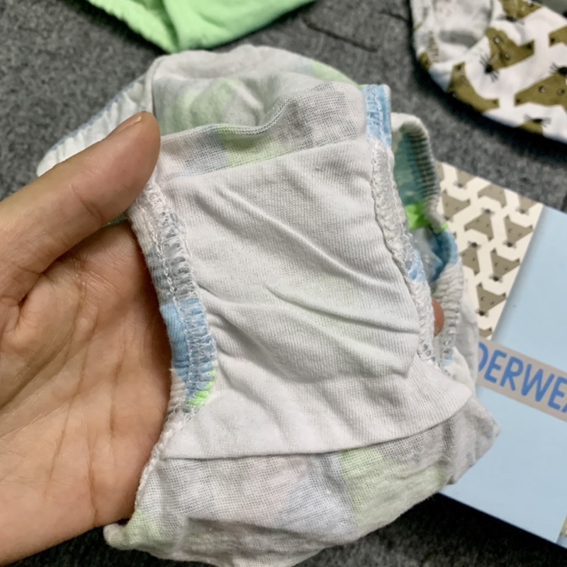 Hộp 5 Quần Lót bé trai-bé gái check it 1y-12y