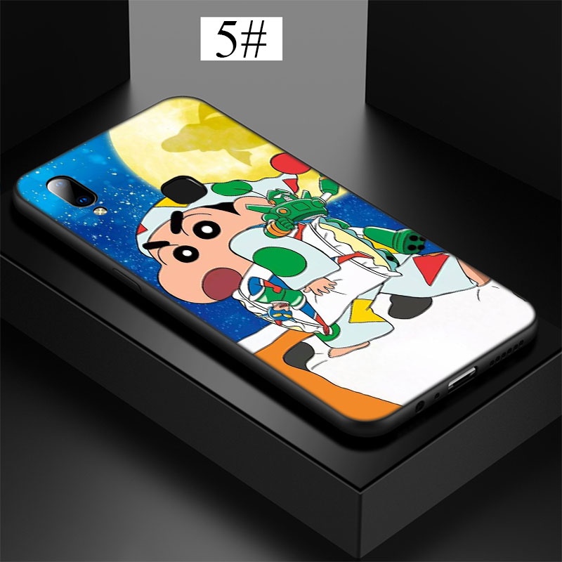 Ốp Điện Thoại Silicon Dẻo In Hình Cậu Bé Bút Chì Shin OE19 Cho OPPO Reno 2 3 4 6 2Z 2F Pro Plus A1K