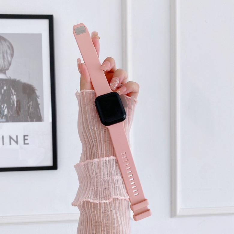 Dây Đeo Silicone 2022 Cho Đồng Hồ apple watch 49mm 45mm 41mm 44mm 42mm i-watch 40mm 38mm ultra 8 7 3 5 6 se