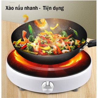 Bếp Điện Từ Mini Tròn đa năng mặt kính cường lực cảm ứng từ hiện đại VTM