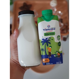 Sữa dừa hữu cơ Vietcoco hộp 330ml