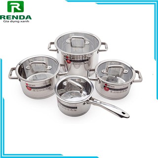 Bộ nồi inox 5 đáy Elmich 3670
