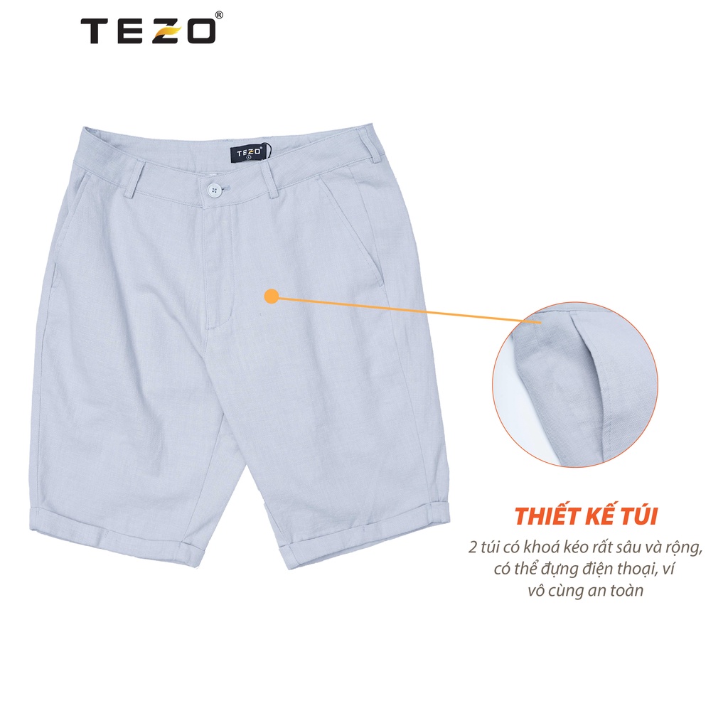 Quần short đũi nam Tezo phong cách năng động thể thao 2202QNDB05