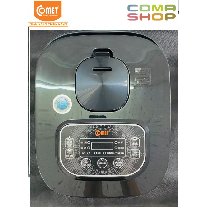 CM8088 - NỒI CƠM ĐIỆN TỬ LÒNG NIÊU COMET 1.8L (5-6 NGƯỜI ĂN) - BẢO HÀNH CHÍNH HÃNG 12 THÁNG | BigBuy360 - bigbuy360.vn
