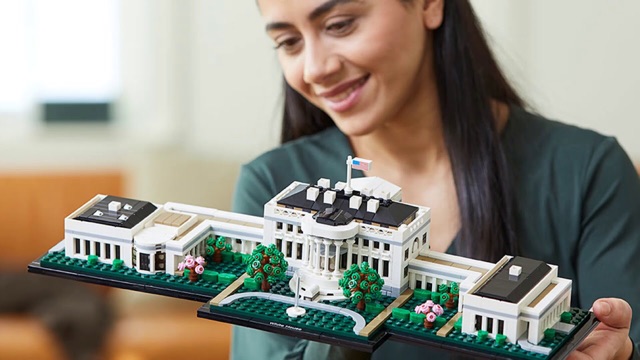 (CÓ SẴN) Lego 21054 Kiến Trúc - Nhà Trắng (New Seal - Hộp Đẹp)