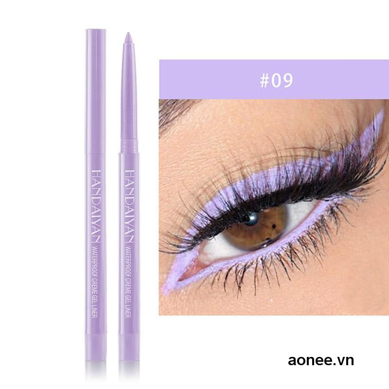 ✨✨Bút Kẻ Mắt Dạng Gel HANDAIYAN Creme Gel Liner Nhiều Màu Không Thấm Nước Lâu Trôi
