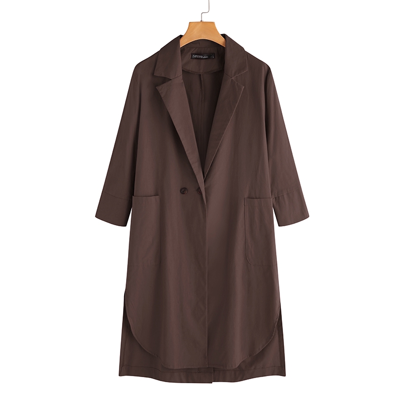 Áo Khoác Cardigan Cotton Tay Dài Thời Trang ZANZEA Dành Cho Nữ | BigBuy360 - bigbuy360.vn