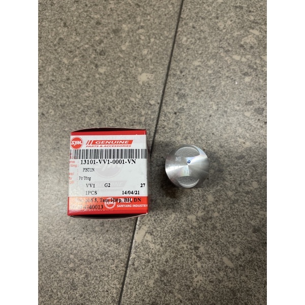 Pít tông xe Elite 50cc mã VV1 [Chính hãng SYM]