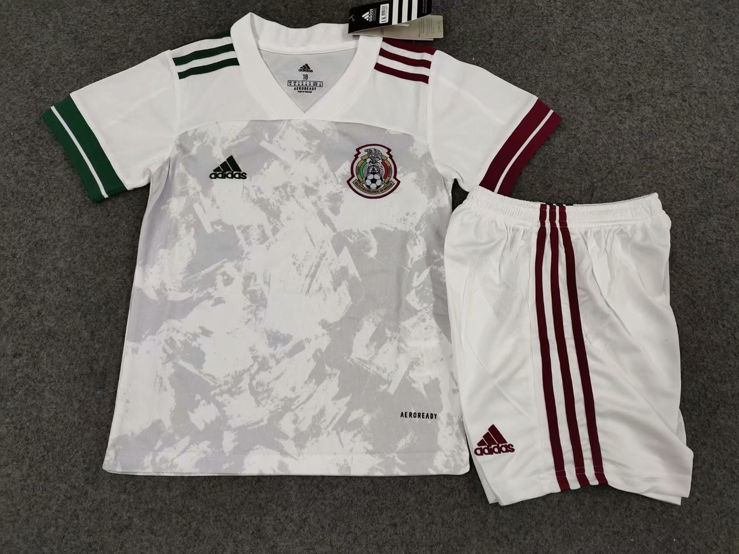 Bộ Đồ Đồng Phục Số 2020 / 21 Đội Tuyển Mexico Cho Bé 2-13 Tuổi