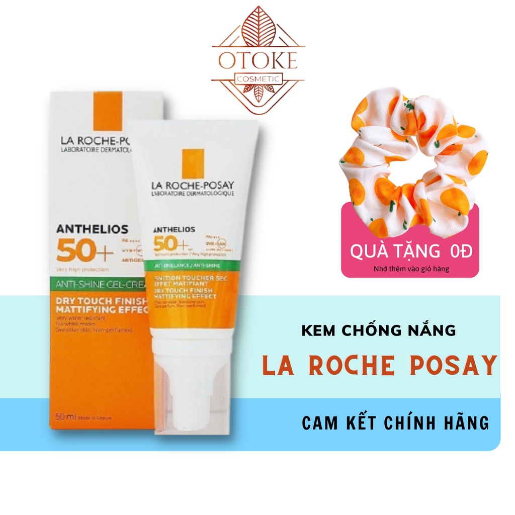 Kem Chống Nắng La Roche Posay Anthelios Dry Touch GelCream SPF50 Cho DA DẦU