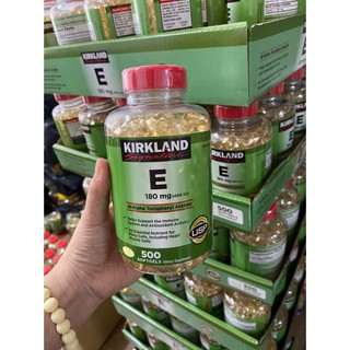 Viên Uống Vitamin E KIRKLAND 500 viên