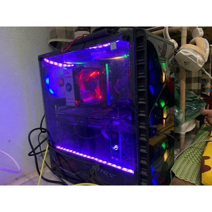 Bộ Máy Tính Chơi Mượt PUBG , FiFa4 LED RGB Siêu đẹp + Màn hình 20in (Tặng Phím,Chuột đủ bộ) | BigBuy360 - bigbuy360.vn